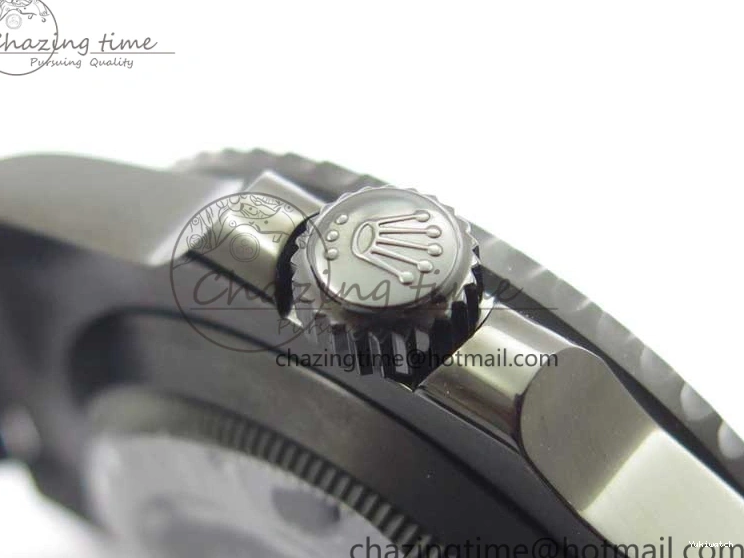 PVD 1:1 Noob Bracelet V10.5 Black PVD RED on SINGLE Dial Edition Submariner A2836 BLAKEN Best 0220